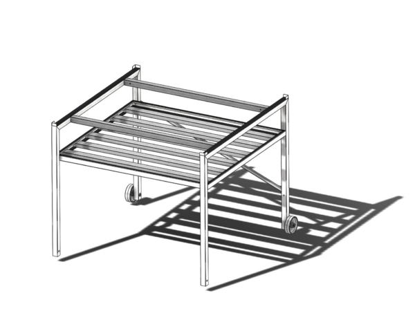 Chariot-Support 100 ‰ INOX – Image 3