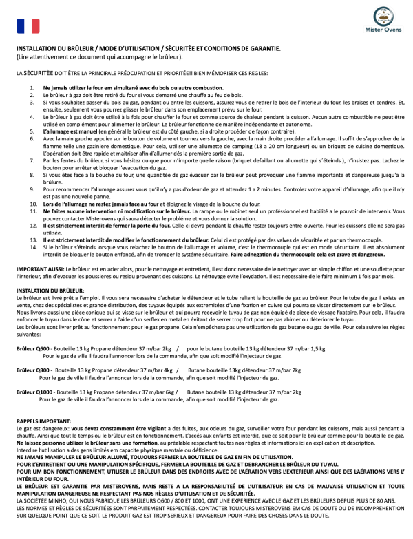Brûleur à Gaz propane et butane – Image 5